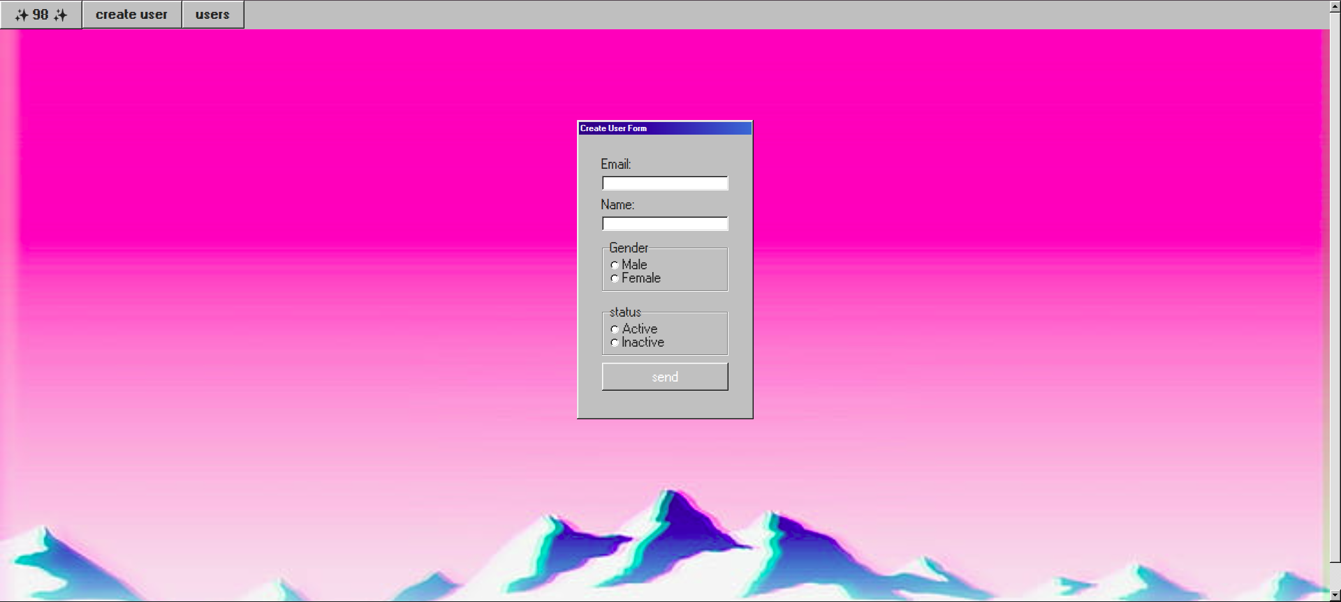 CRUD APP